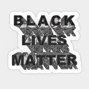 black lives matter Sticker